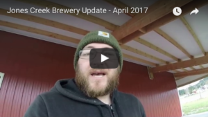 Jones Creek Brewing - April 2017 update